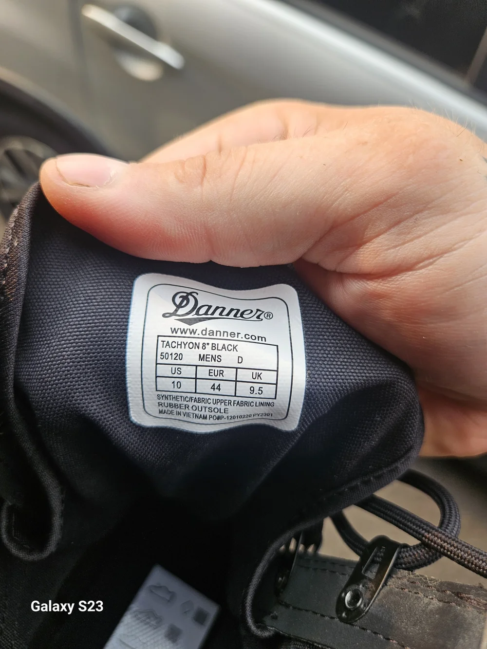 Danner Black Men's Tactical Lace-Up Boots